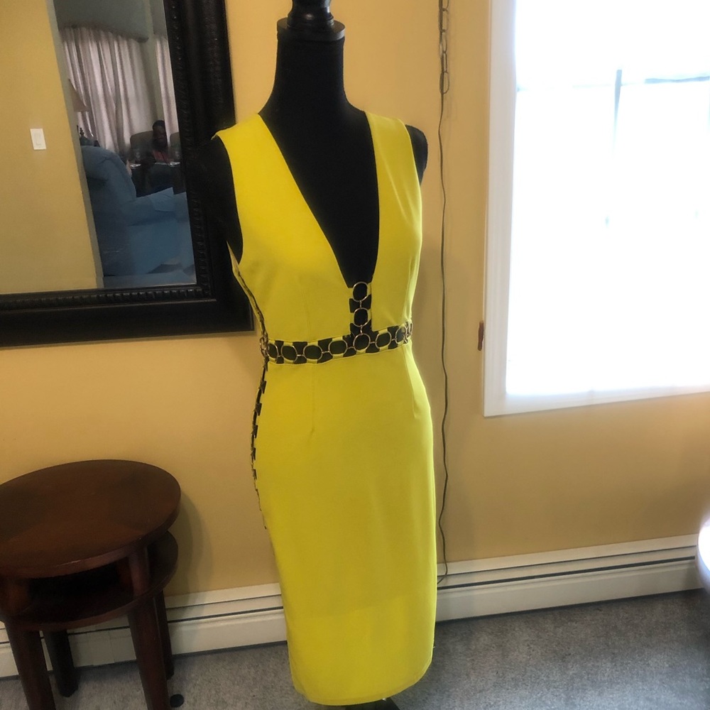 NWT Chartreuse Sexy Dress